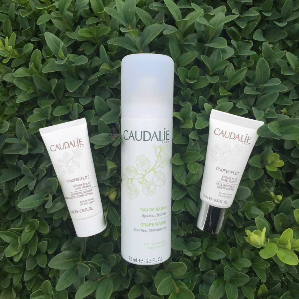 Caudalie Grape Water and Vinoperfect