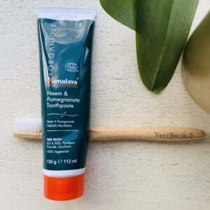 Himalaya Neem and Pomegranate Toothpaste- NextBrush | The Organic Label