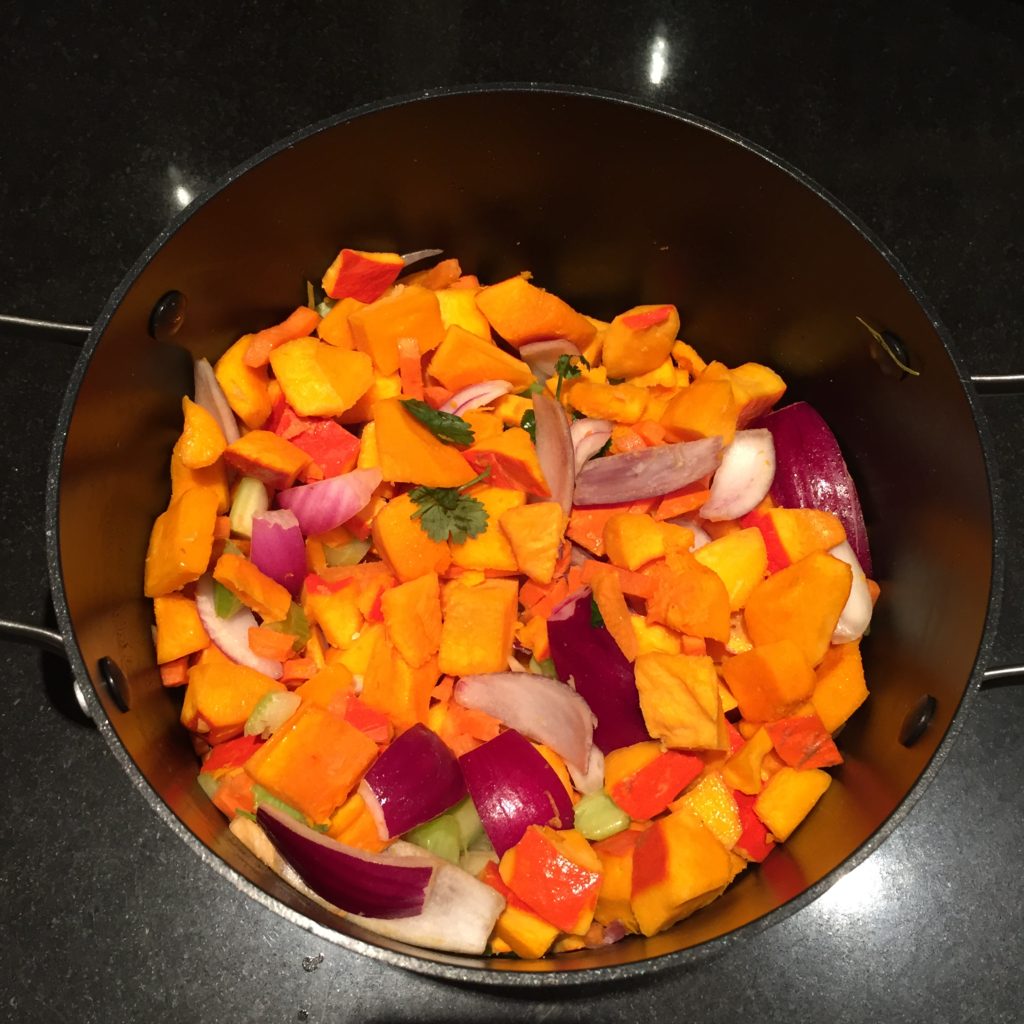 pumpkin and carrot soup